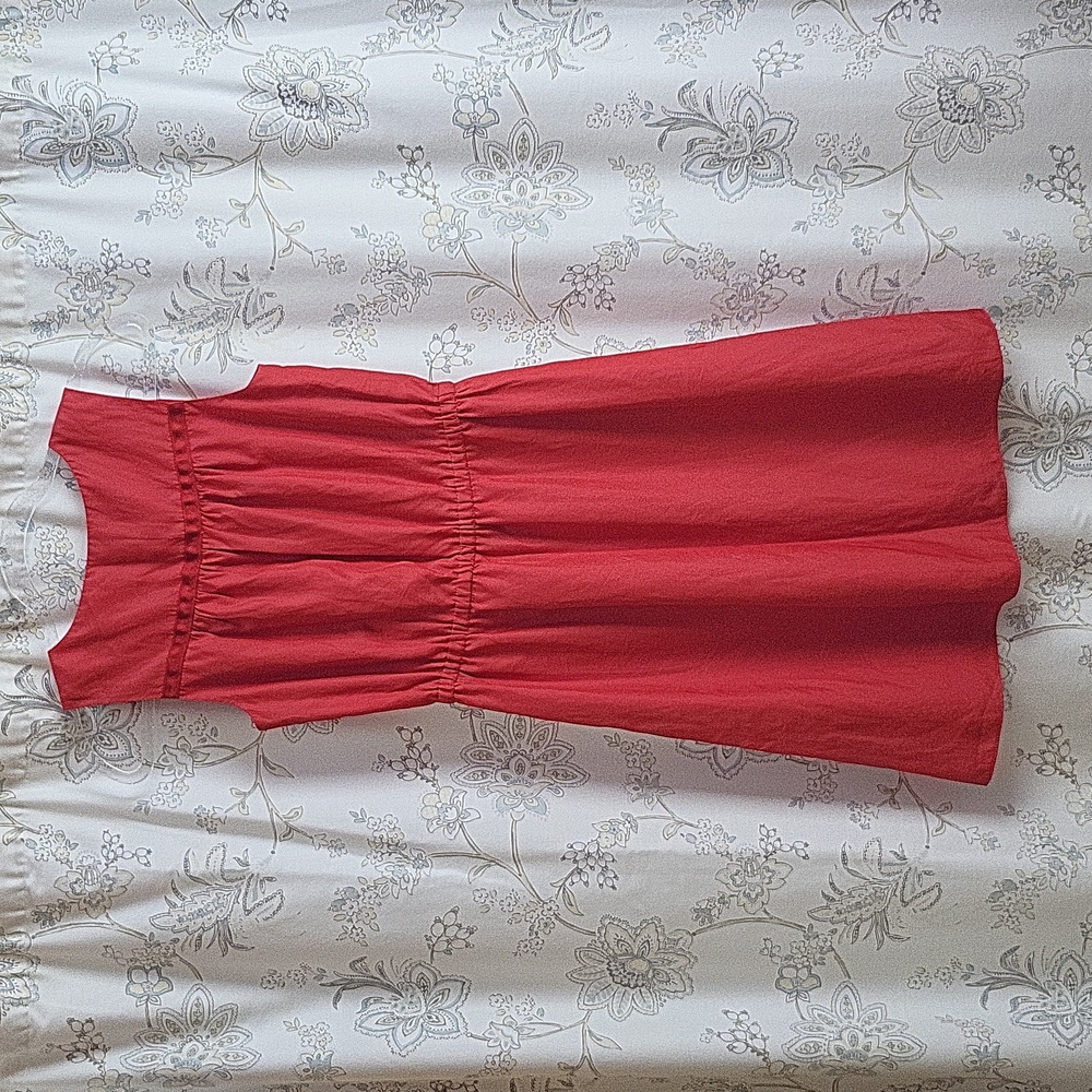 Loft Dress (2P), red-orange! - Picture 2 of 9